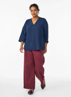 FLASH - Bluse mit 3/4-Ärmeln
