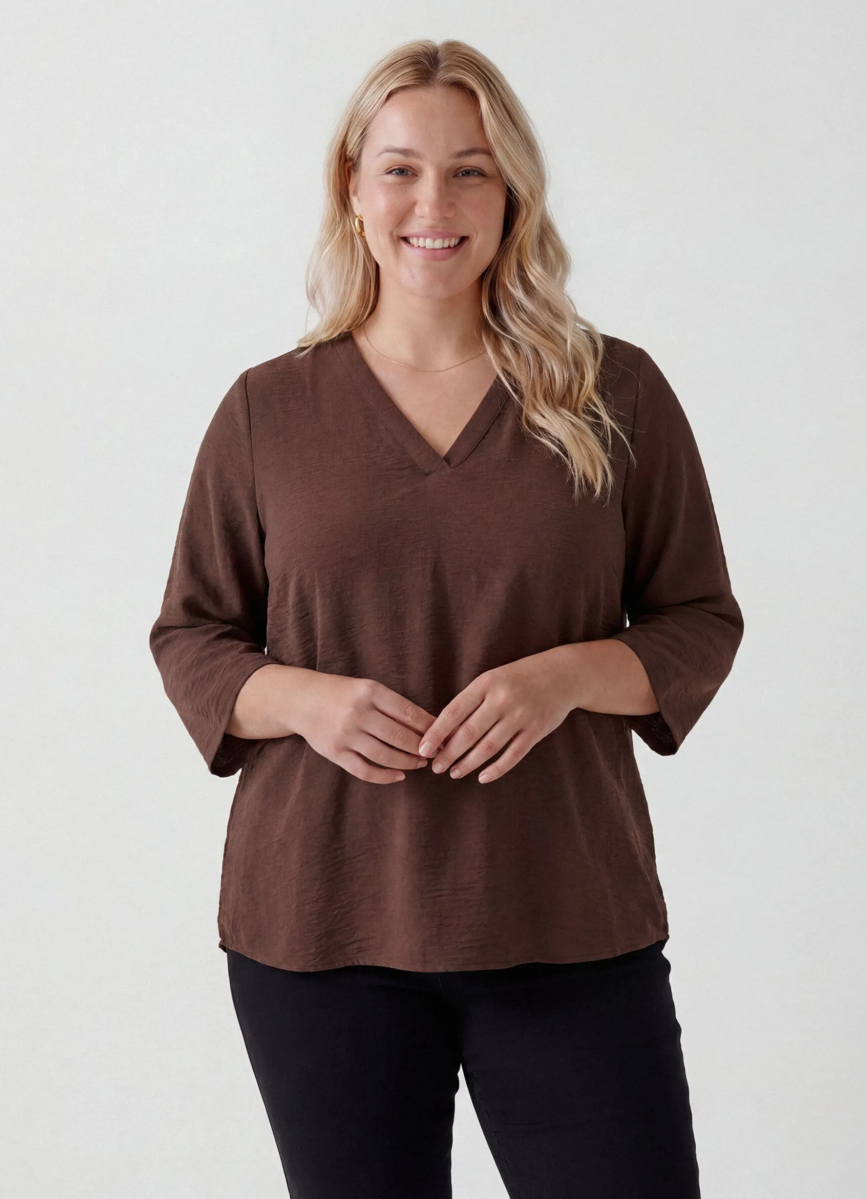 FLASH - Bluse mit 3/4-Ärmeln