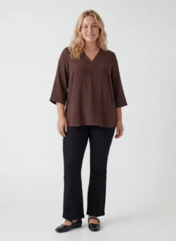 FLASH - Bluse mit 3/4-Ärmeln