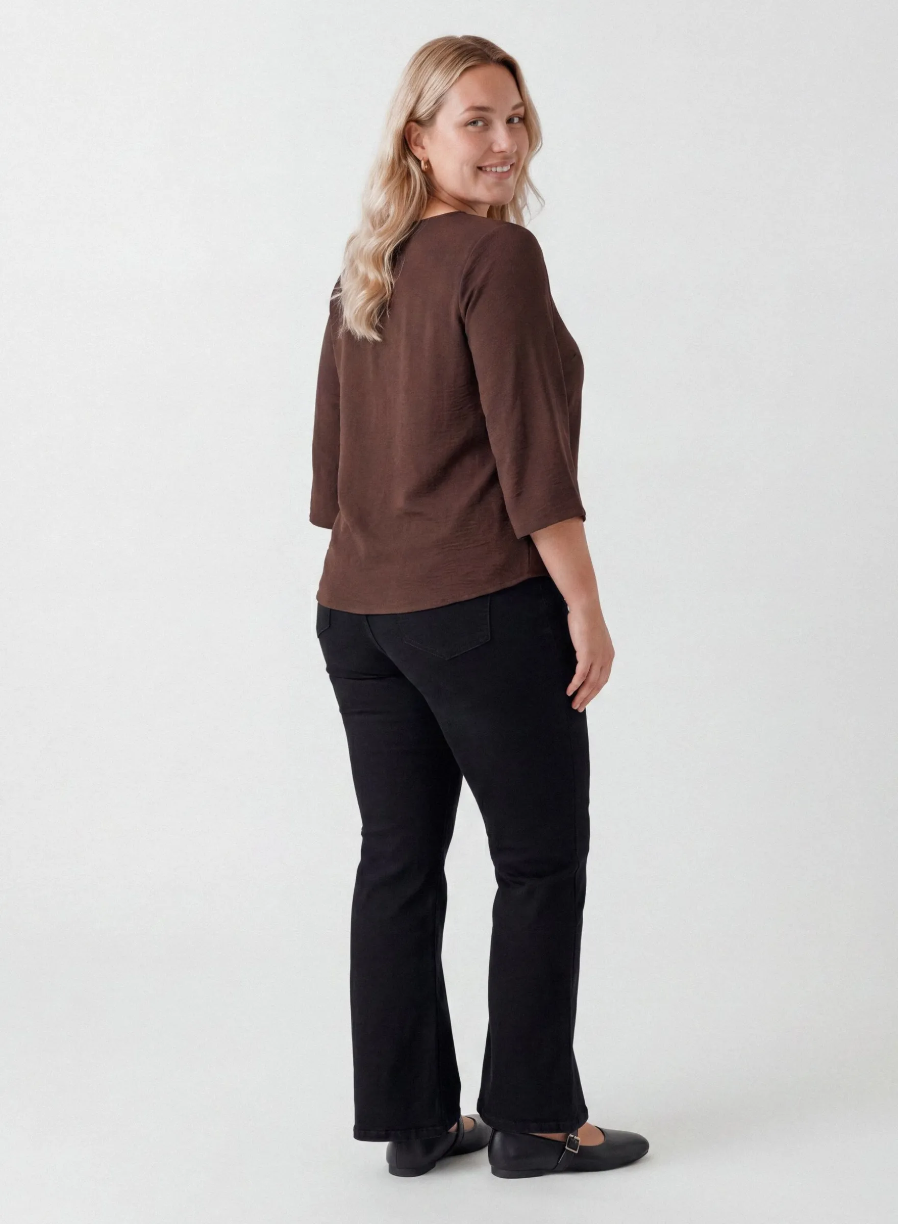 FLASH - Bluse mit 3/4-Ärmeln