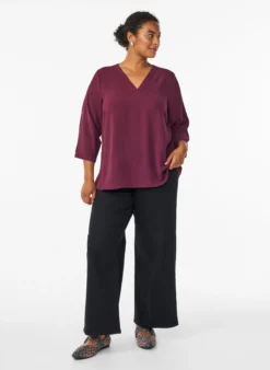 FLASH - Bluse mit 3/4-Ärmeln