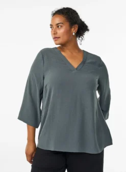 FLASH - Bluse mit 3/4-Ärmeln