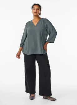 FLASH - Bluse mit 3/4-Ärmeln