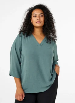 FLASH - Bluse mit 3/4-Ärmeln