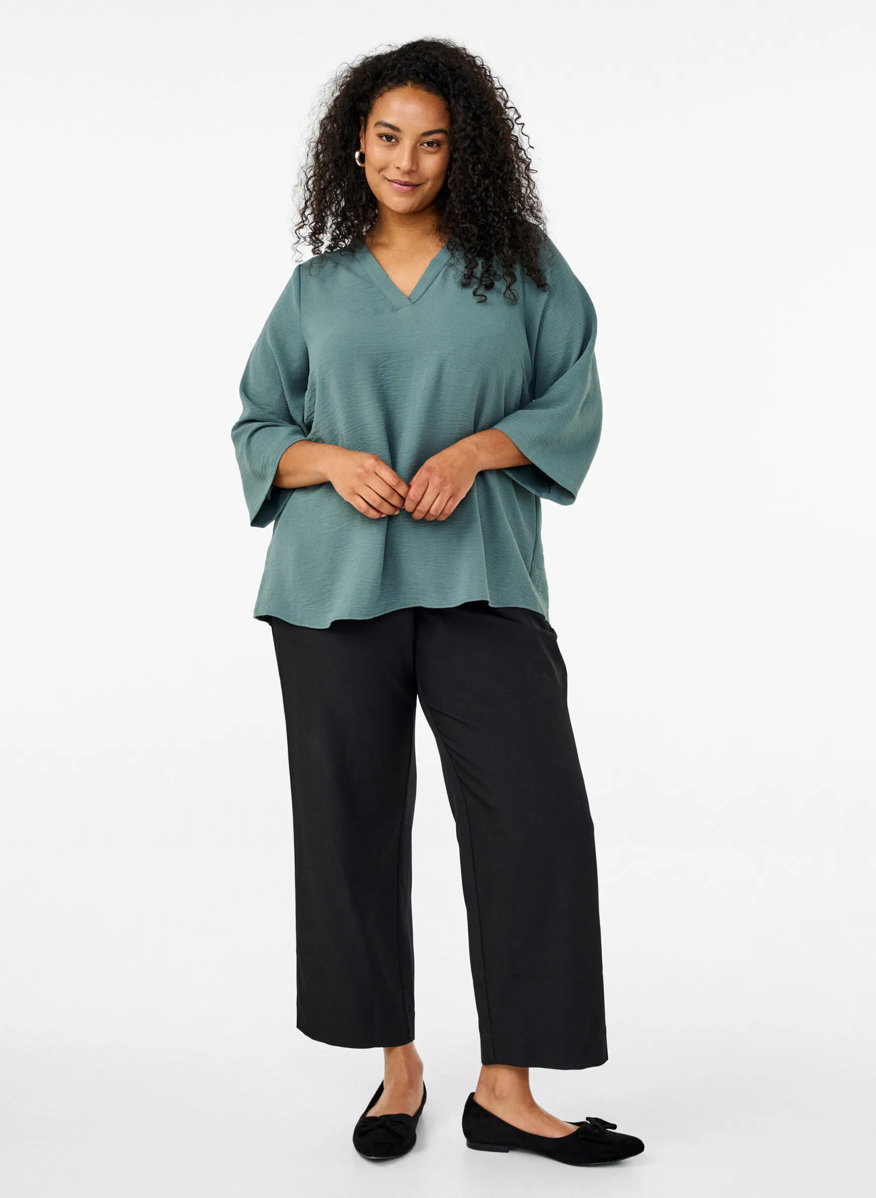 FLASH - Bluse mit 3/4-Ärmeln