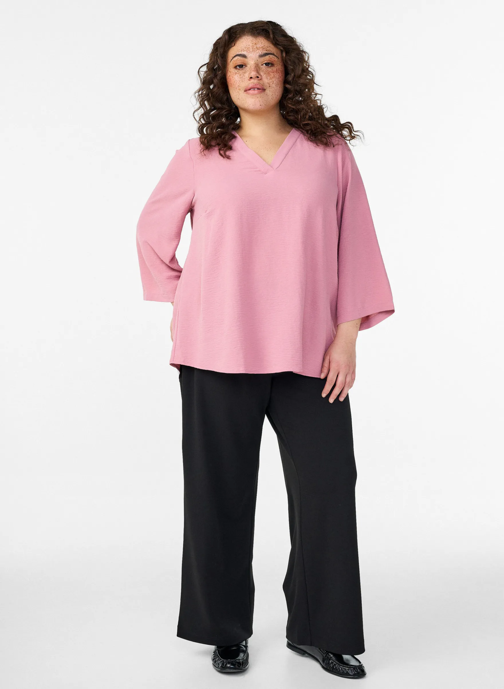 FLASH - Bluse mit 3/4-Ärmeln