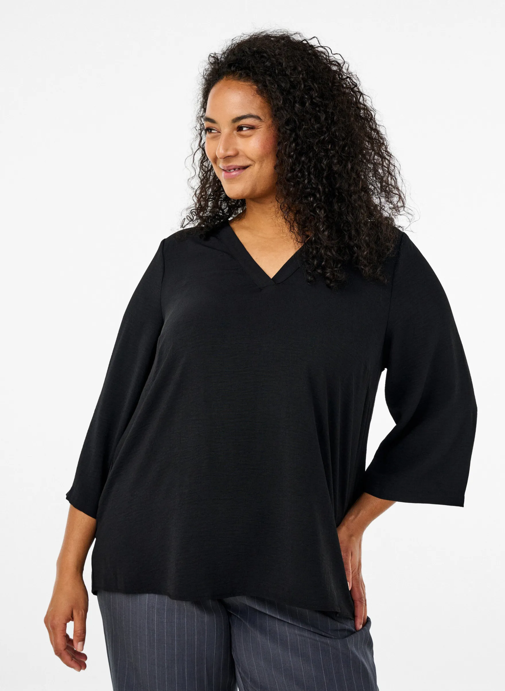 FLASH - Bluse mit 3/4-Ärmeln