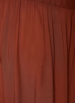 FLASH - Culottes aus Viskose mit hoher Taille und weiten Beinen