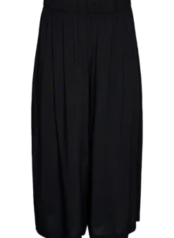 FLASH - Culottes aus Viskose mit hoher Taille und weiten Beinen
