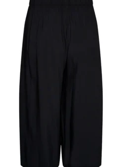FLASH - Culottes aus Viskose mit hoher Taille und weiten Beinen