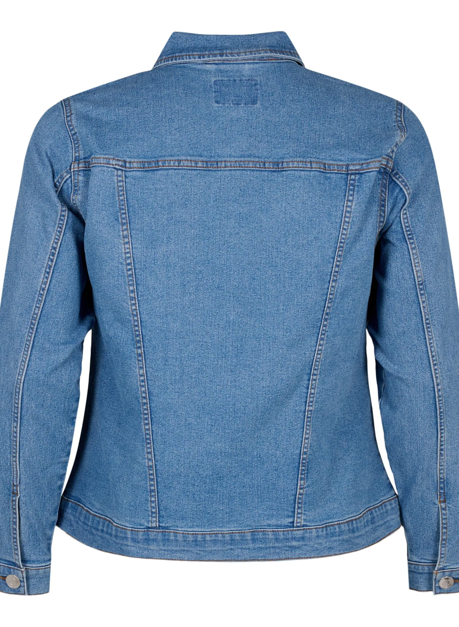 FLASH - Denim-Jacke aus elastischer Baumwollmischung