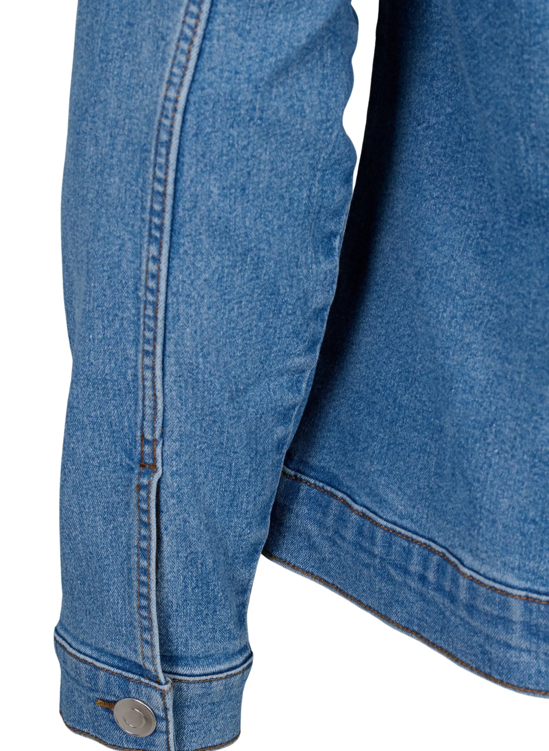 FLASH - Denim-Jacke aus elastischer Baumwollmischung