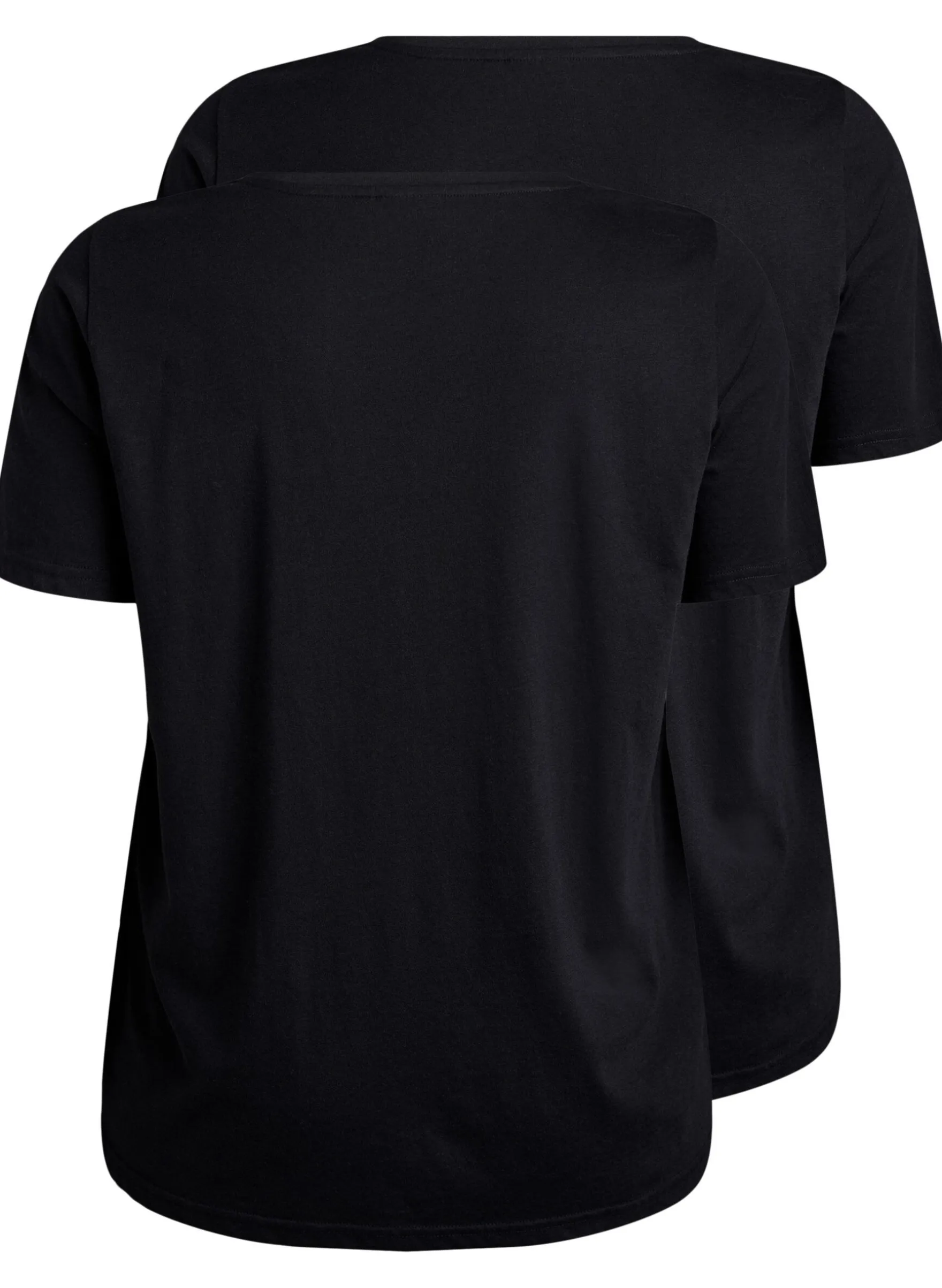 FLASH - 2er-Pack T-Shirts mit V-Ausschnitt