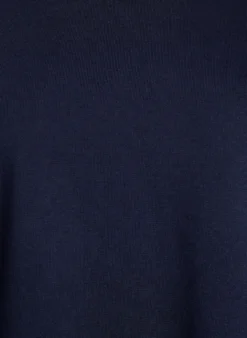 FLASH - Fein gestrickte Bluse mit kurzen Ärmeln