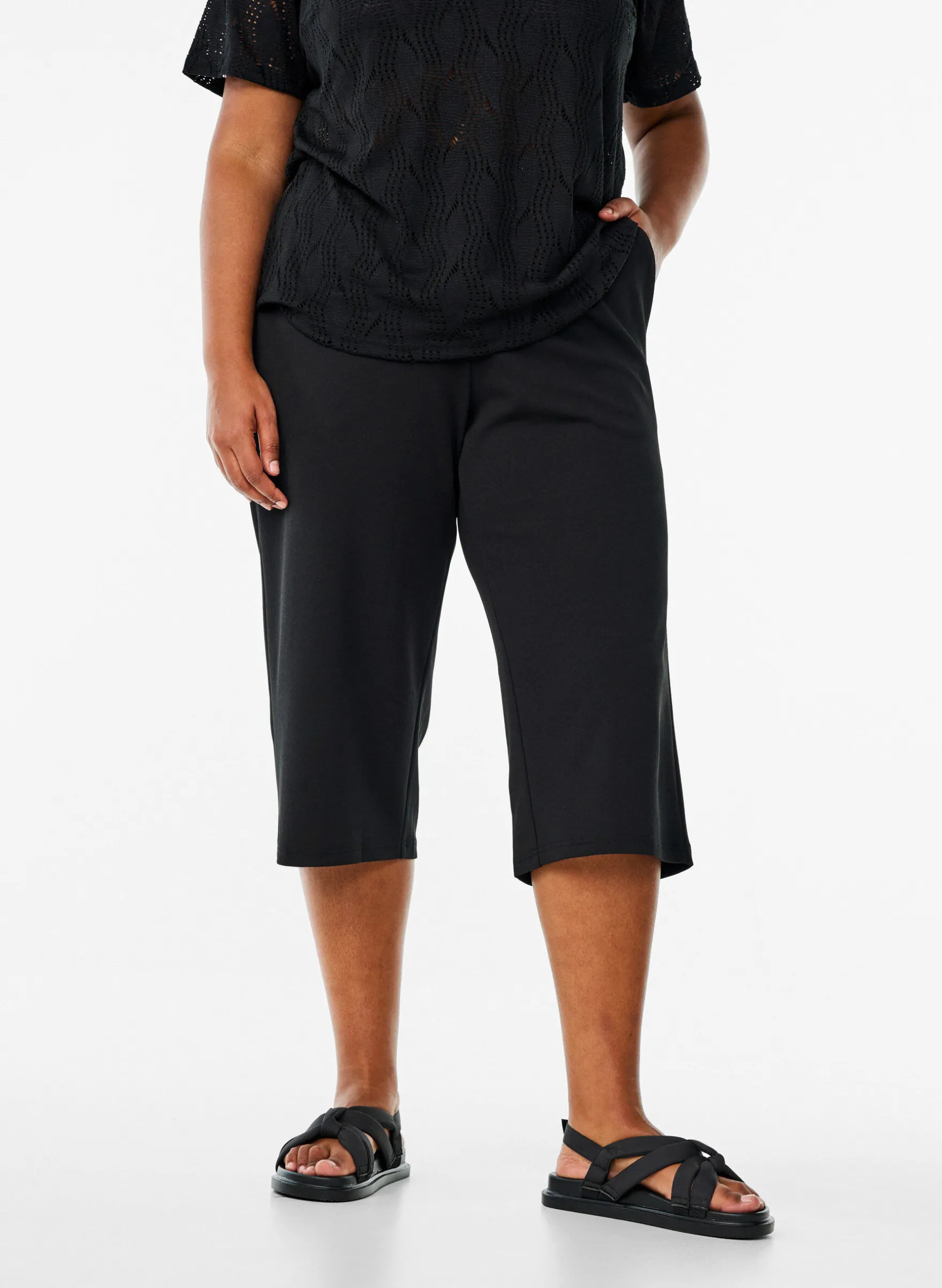 FLASH - Hochtaillierte Knickerbocker mit lockerem Schnitt