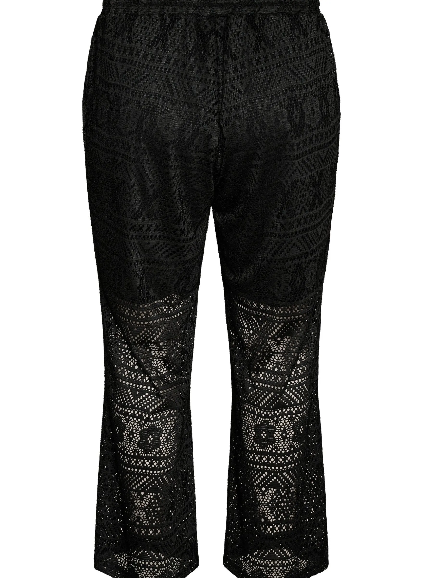 FLASH - Hose aus Lochstickerei mit geradem Bein