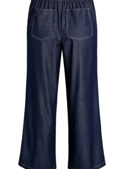 FLASH - Hose in Denim-Optik mit Kontrastnähten