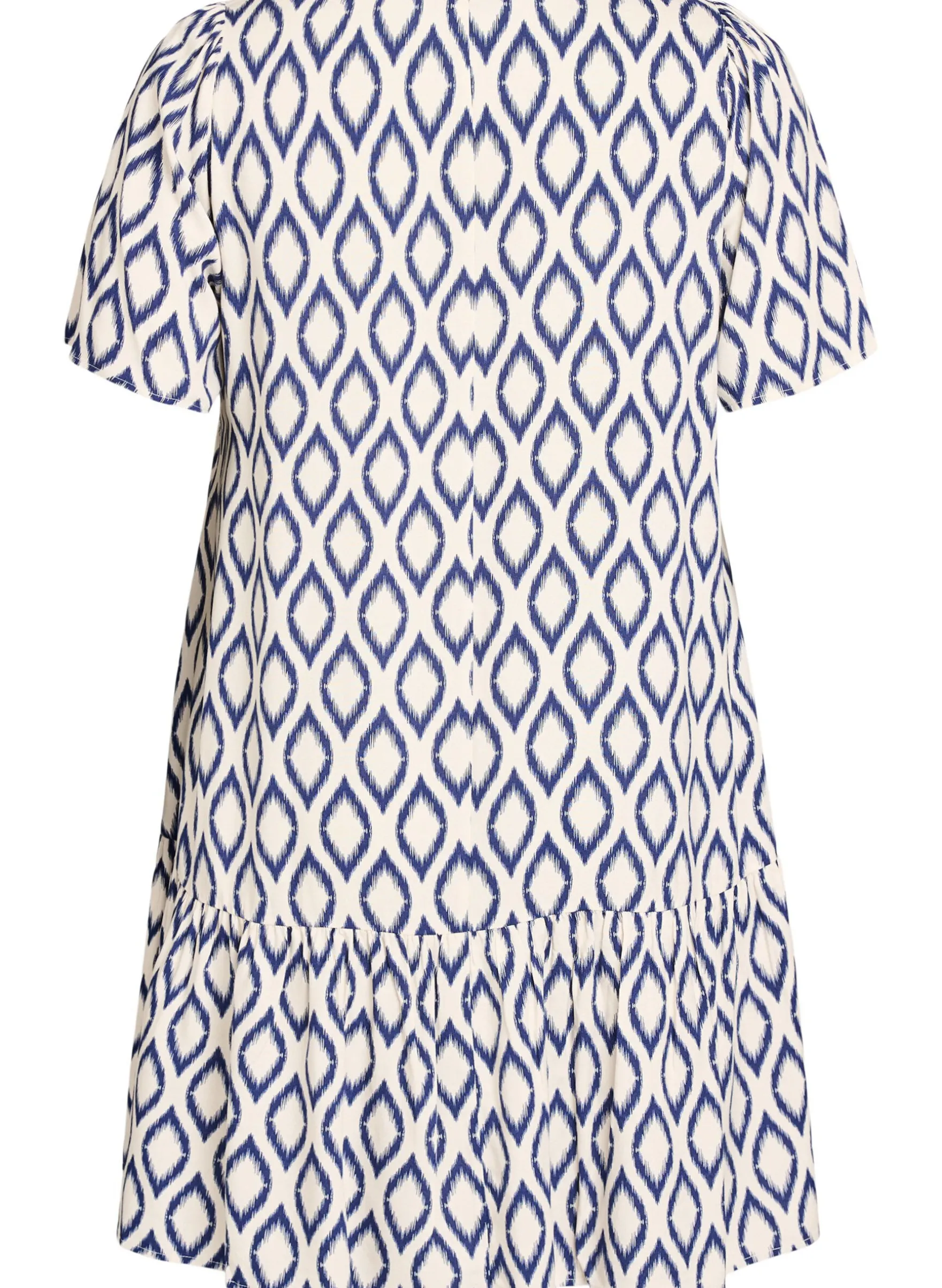 FLASH - Kleid aus Viskose mit Schnittlinie