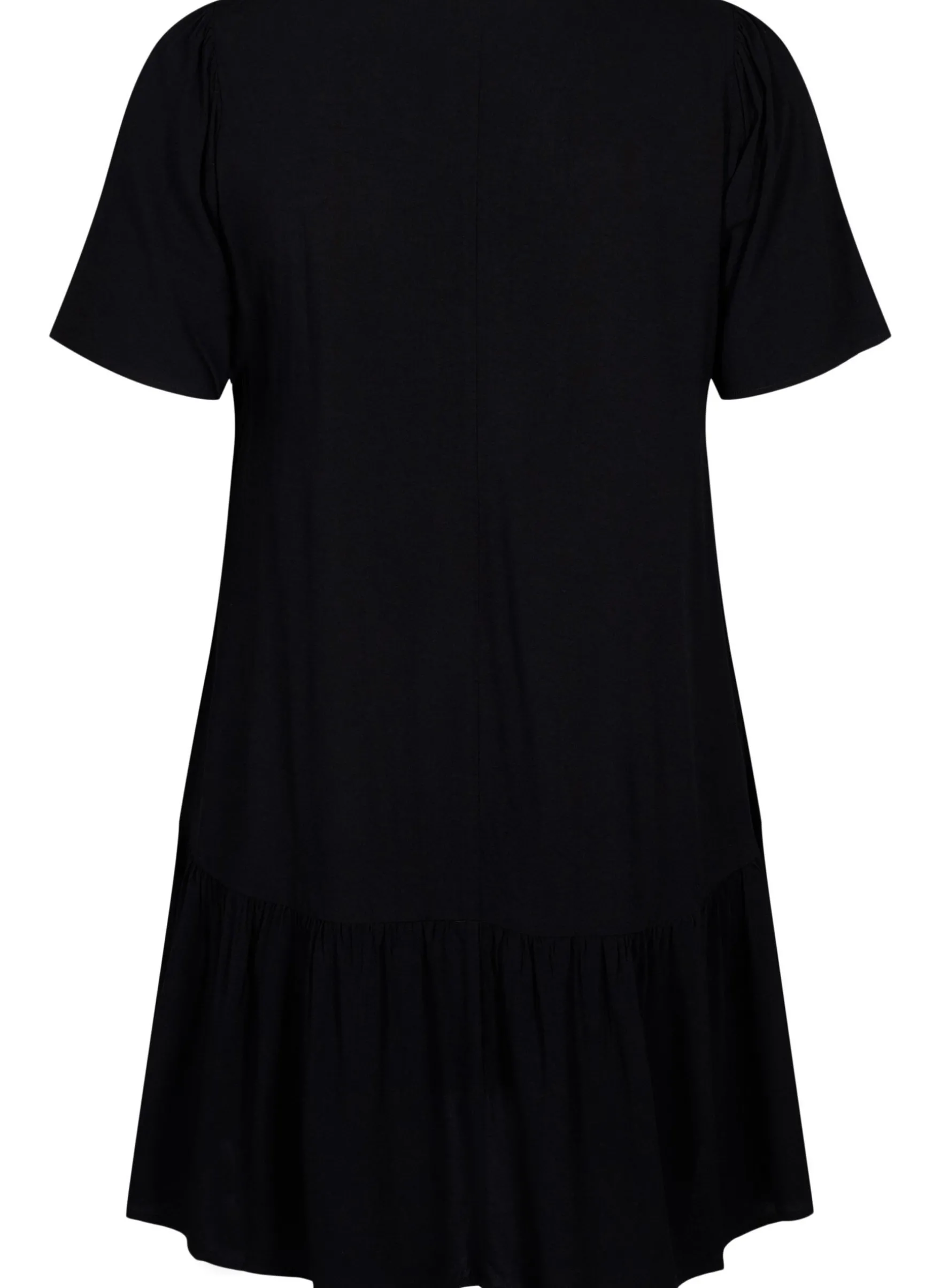 FLASH - Kleid aus Viskose mit Schnittlinie