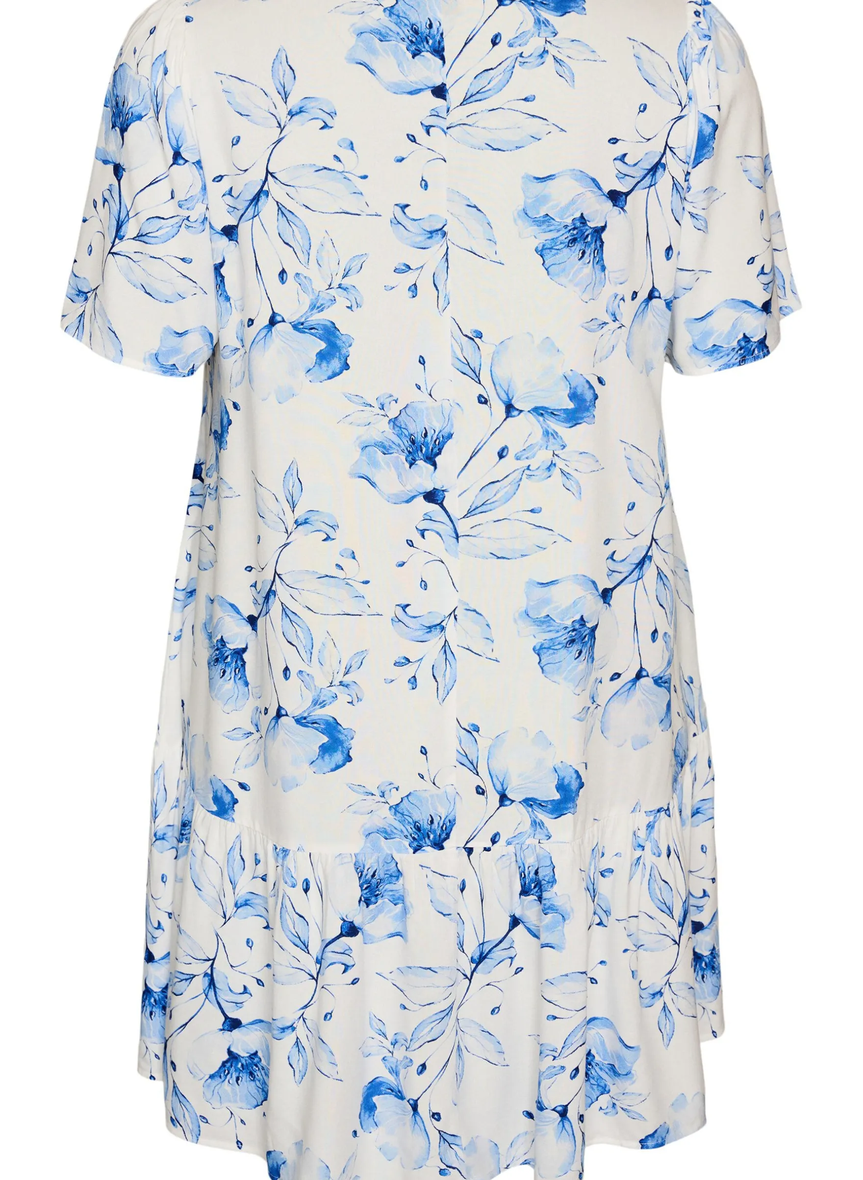 FLASH - Kleid aus Viskose mit Schnittlinie