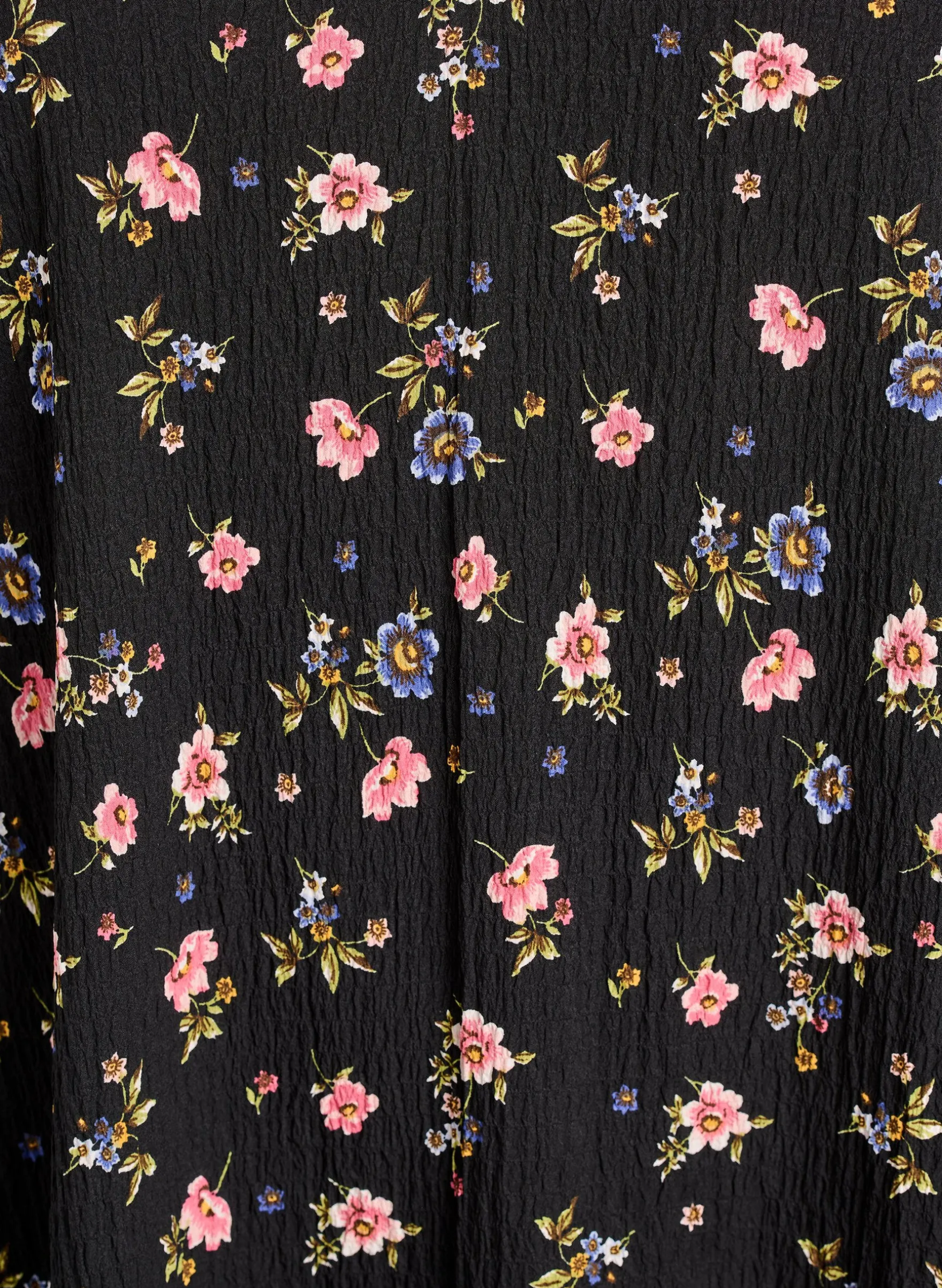 FLASH - Kleid mit kurzen Ärmeln und V-Ausschnitt
