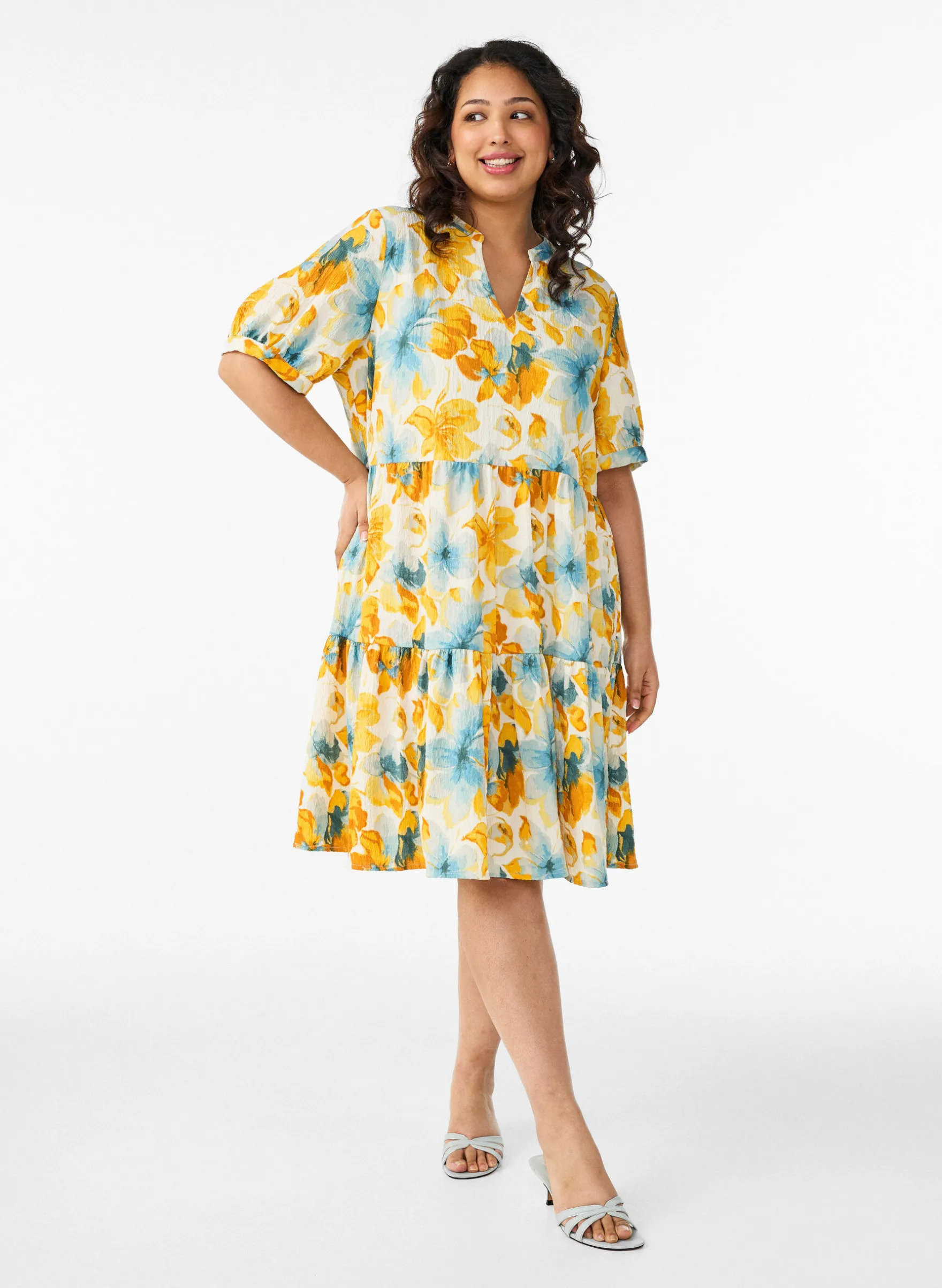 FLASH - Kurzes A-Linien-Kleid