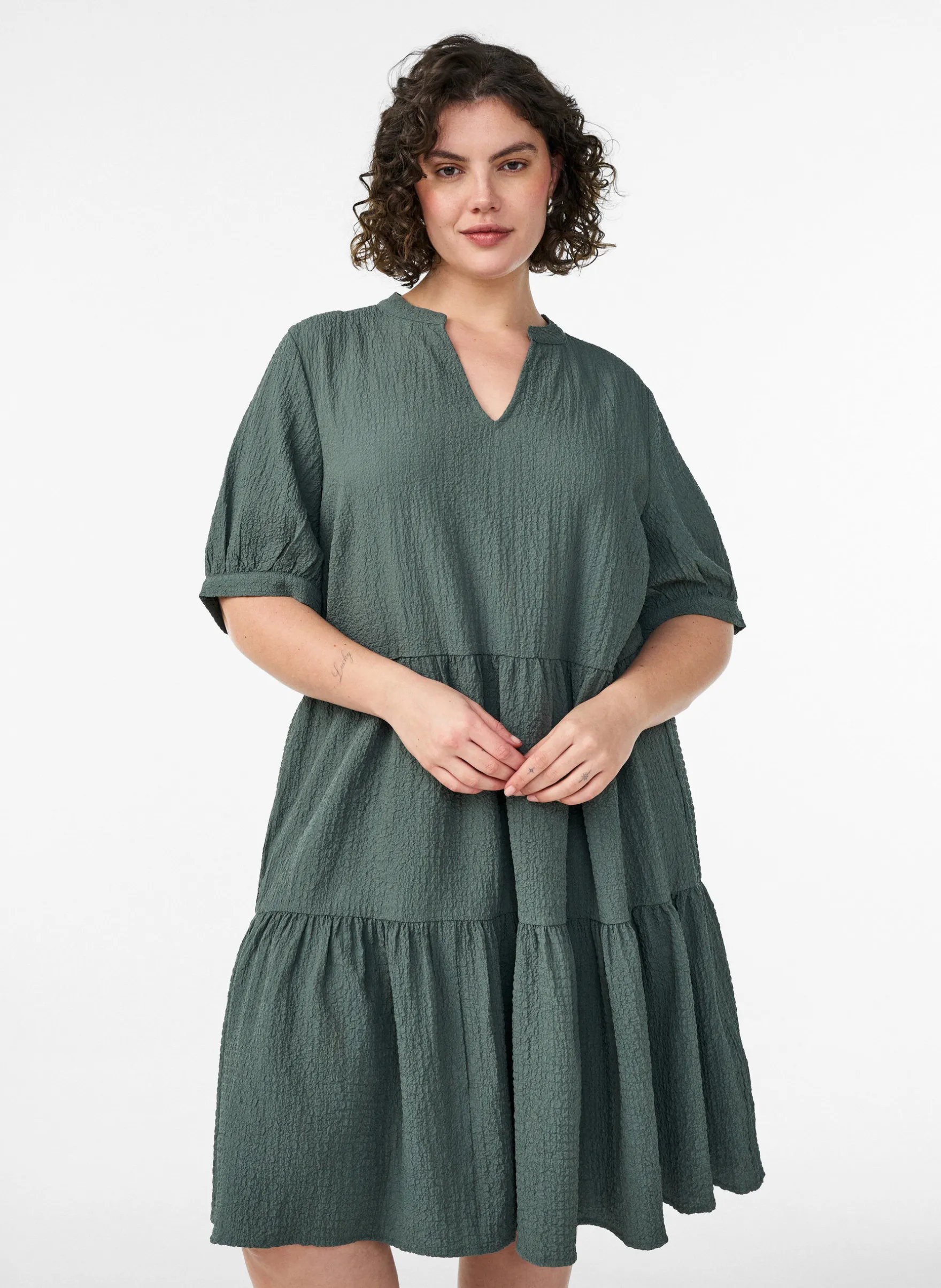 FLASH - Kurzes A-Linien-Kleid