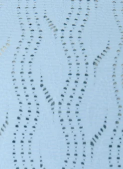 FLASH - Kurzes Kleid aus Jersey mit Lochstickerei