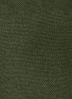 FLASH - Kurzes Kleid aus strukturiertem Jersey mit Rundhalsausschnitt
