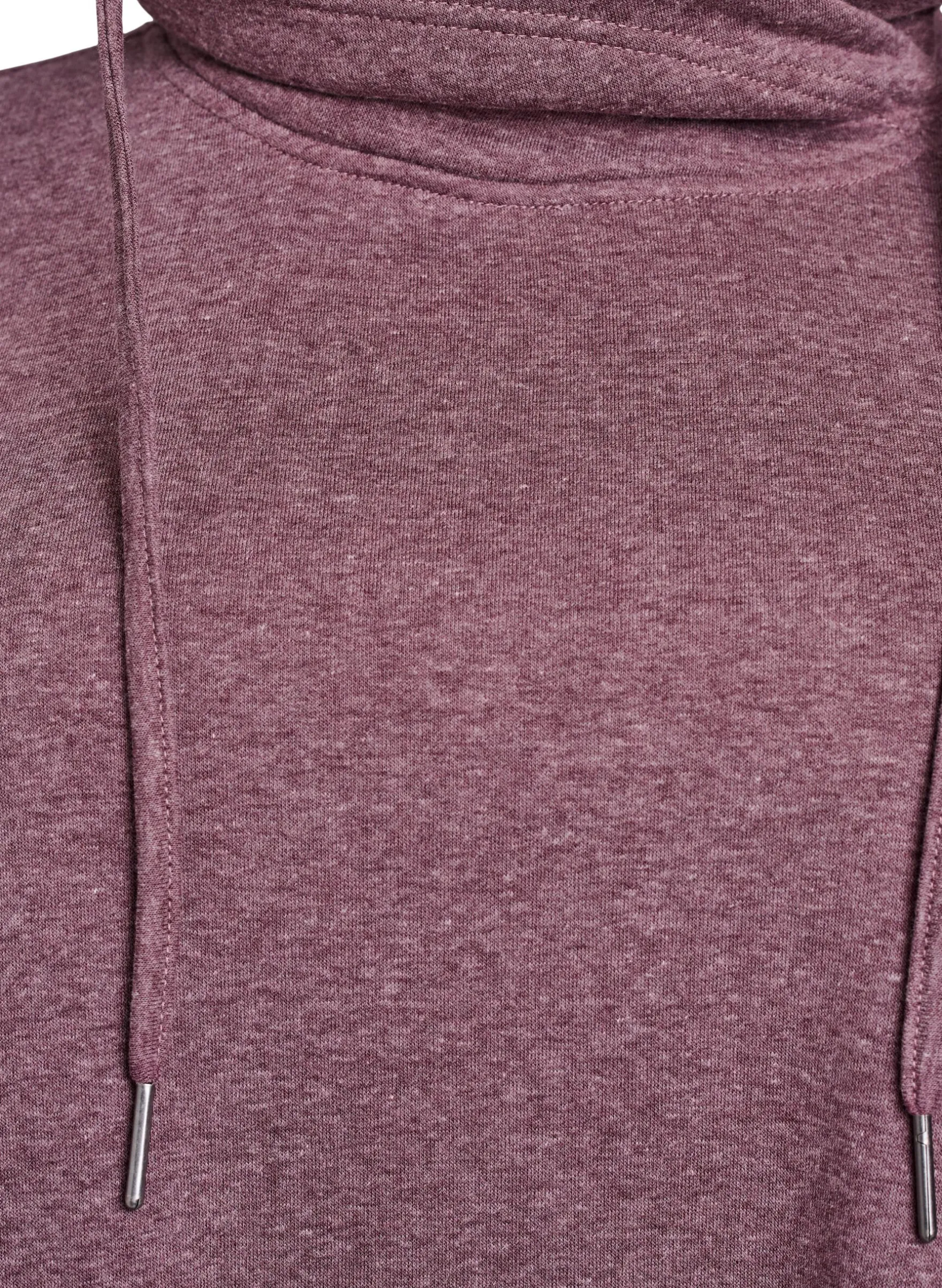 FLASH - Kurzes Sweatshirtkleid mit Stehkragen und Taschen