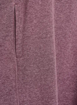 FLASH - Kurzes Sweatshirtkleid mit Stehkragen und Taschen