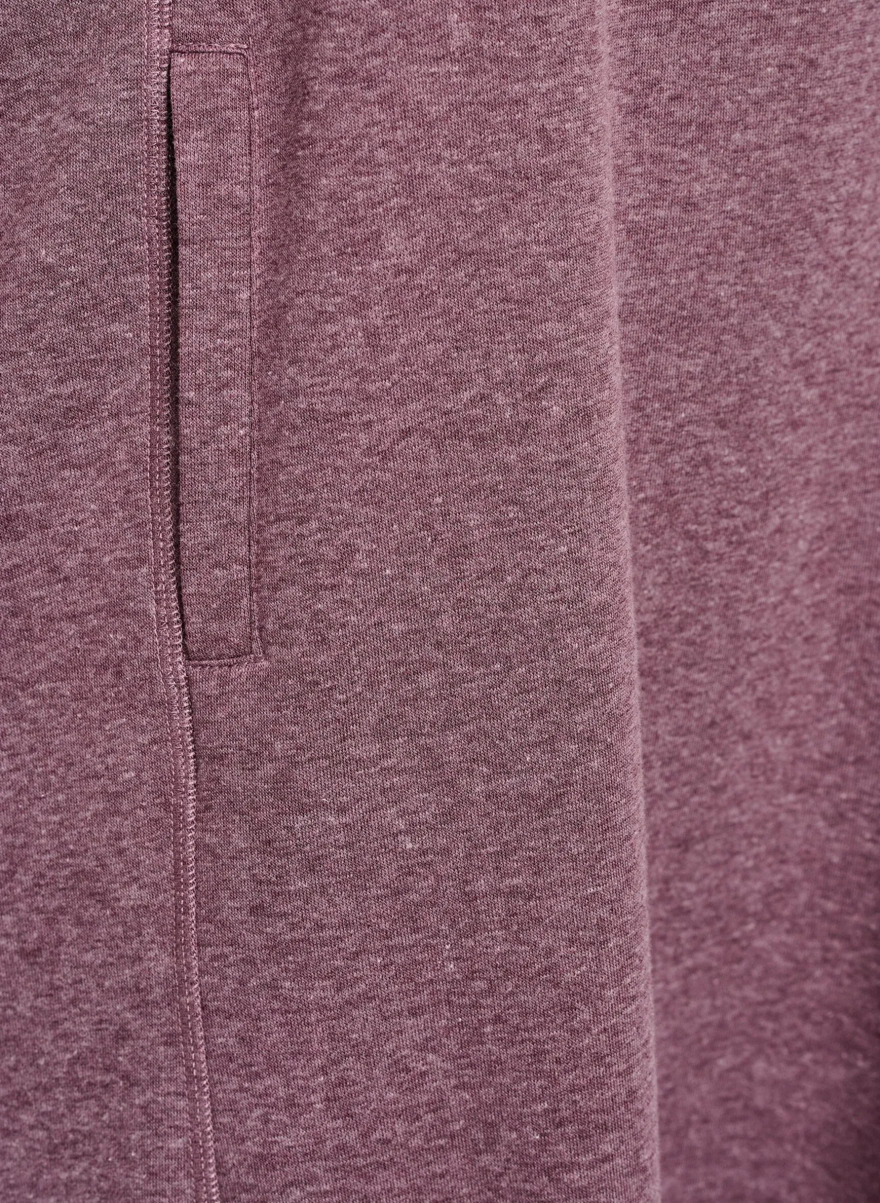 FLASH - Kurzes Sweatshirtkleid mit Stehkragen und Taschen