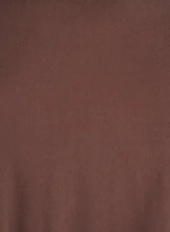 FLASH - Kurzärmelige, gewebte Bluse mit Rundhals