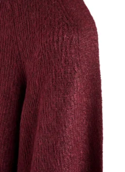 FLASH - Langer Rippstrick-Cardigan mit offener Front