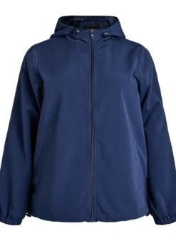 FLASH - Leichte Jacke mit Kapuze und Reißverschluss