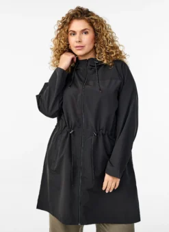 FLASH - Leichter Parka mit Kapuze