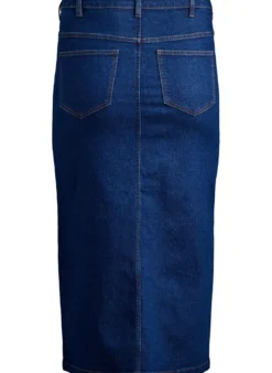 FLASH - Midi-Jeansrock mit vorderem Schlitz