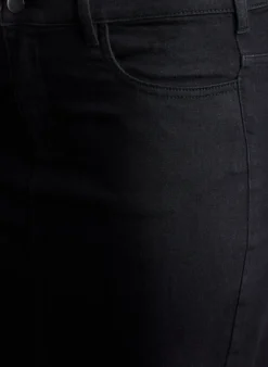 FLASH - Midi-Jeansrock mit vorderem Schlitz