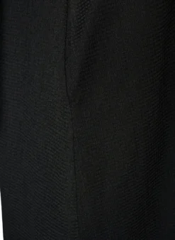 FLASH - Midikleid mit V-Ausschnitt und Struktur