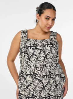FLASH - Sommerkleid mit breiten Trägern