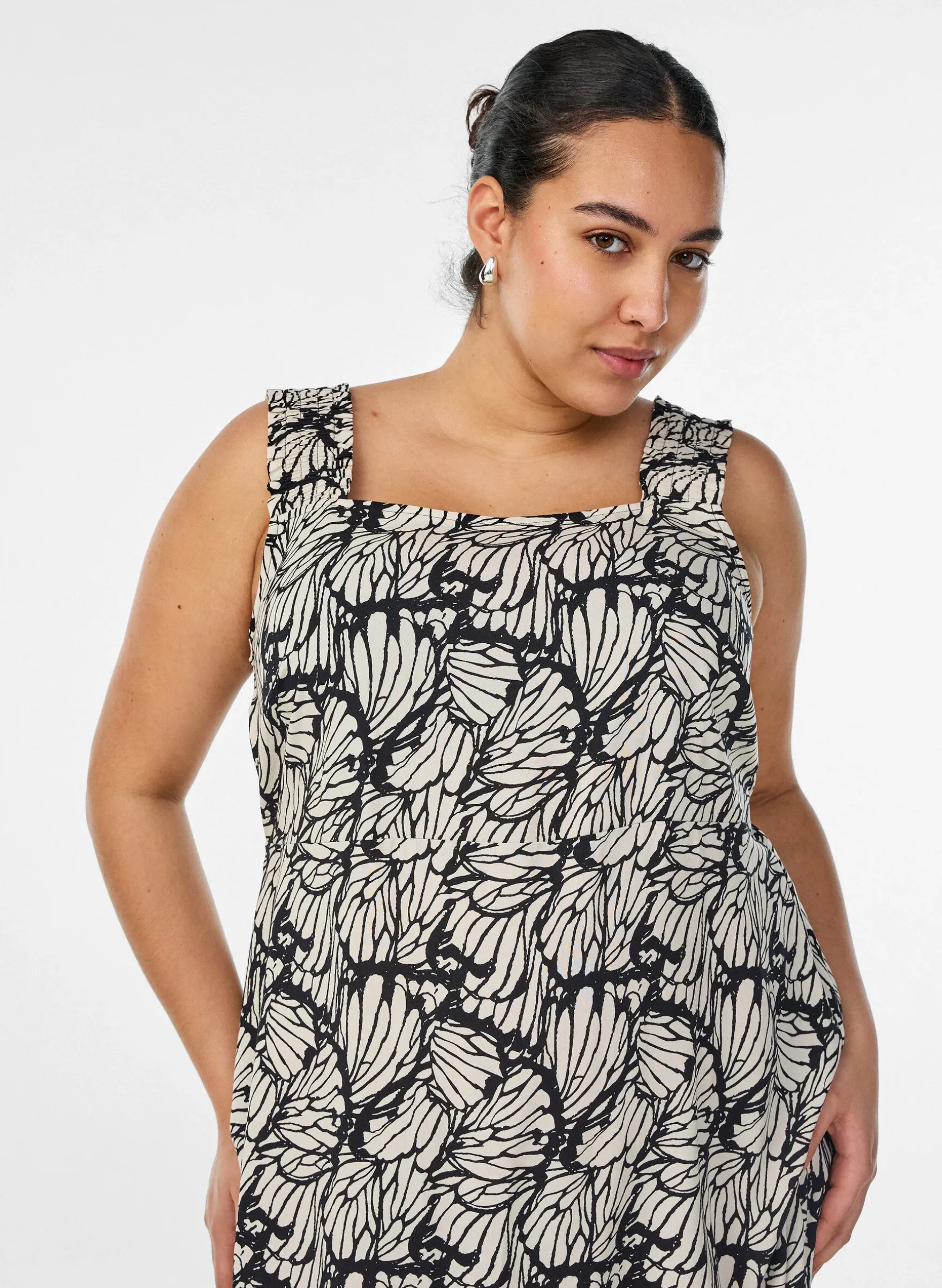 FLASH - Sommerkleid mit breiten Trägern