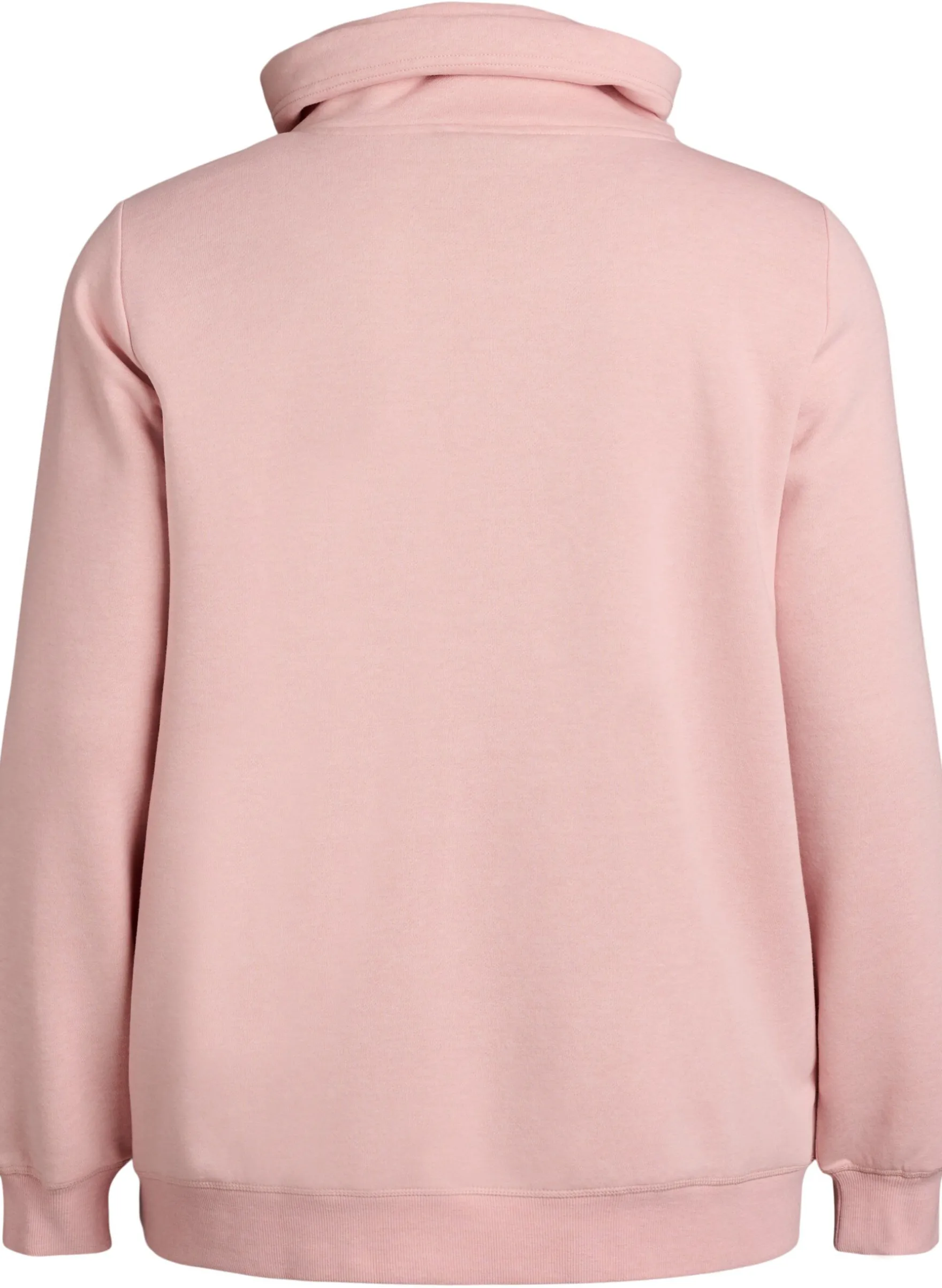 FLASH - Sweatshirt mit hohem Kragen und Taschen