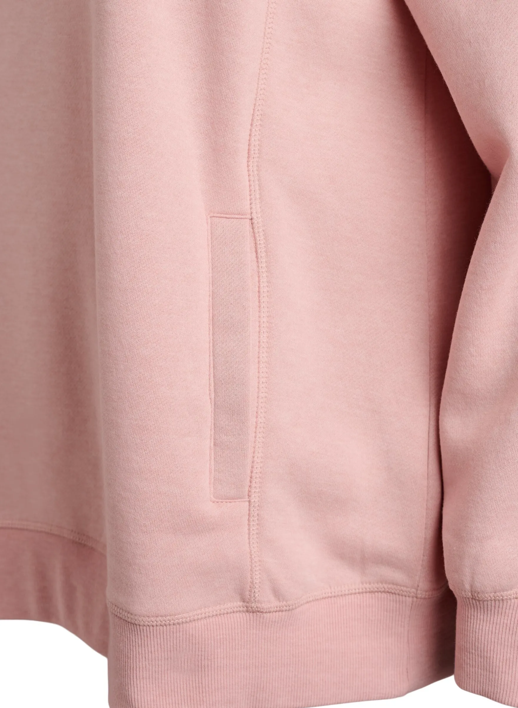 FLASH - Sweatshirt mit hohem Kragen und Taschen