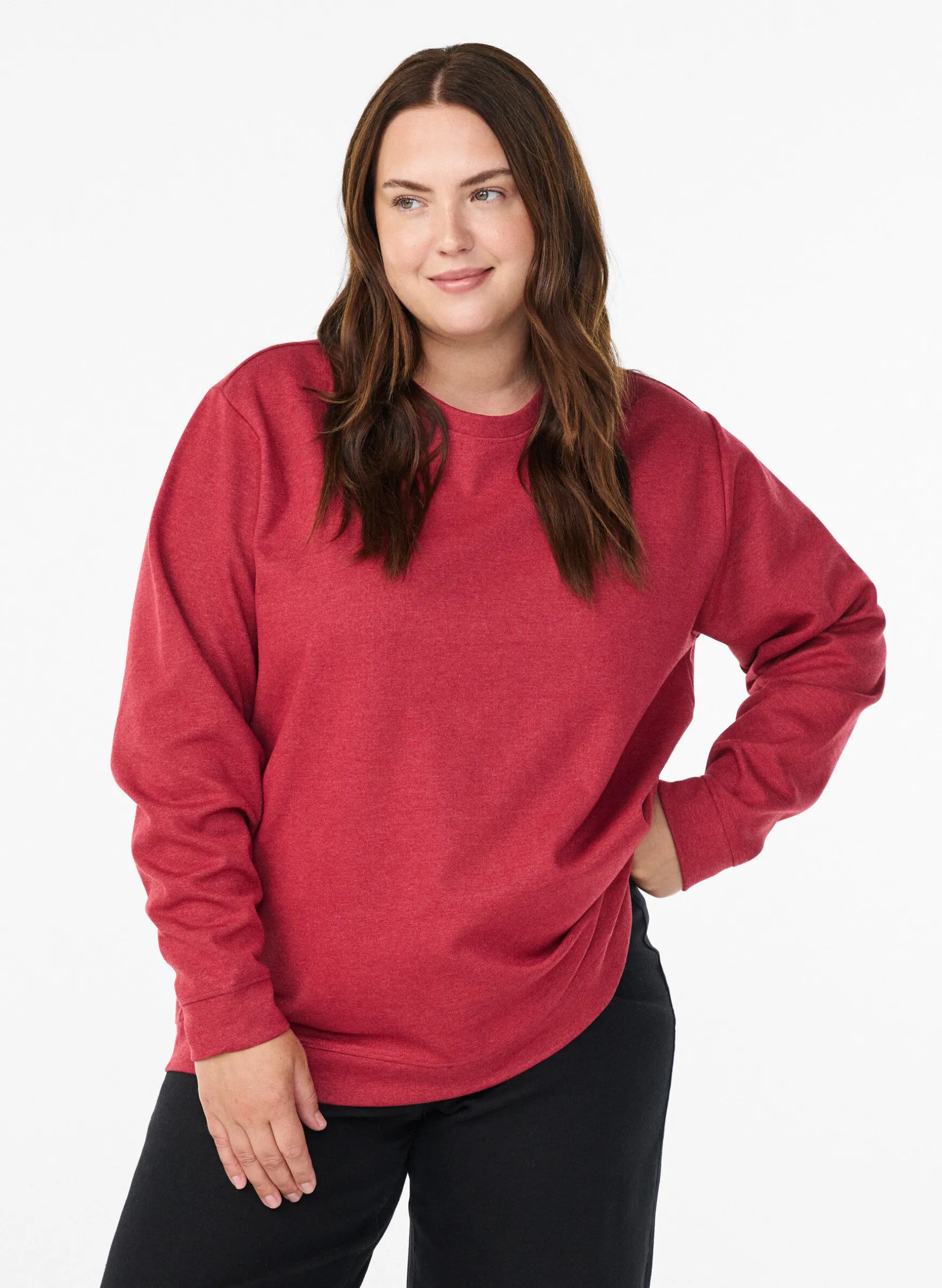 FLASH - Sweatshirt mit Rundhalsausschnitt