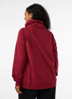 FLASH - Sweatshirt mit Stehkragen und Taschen