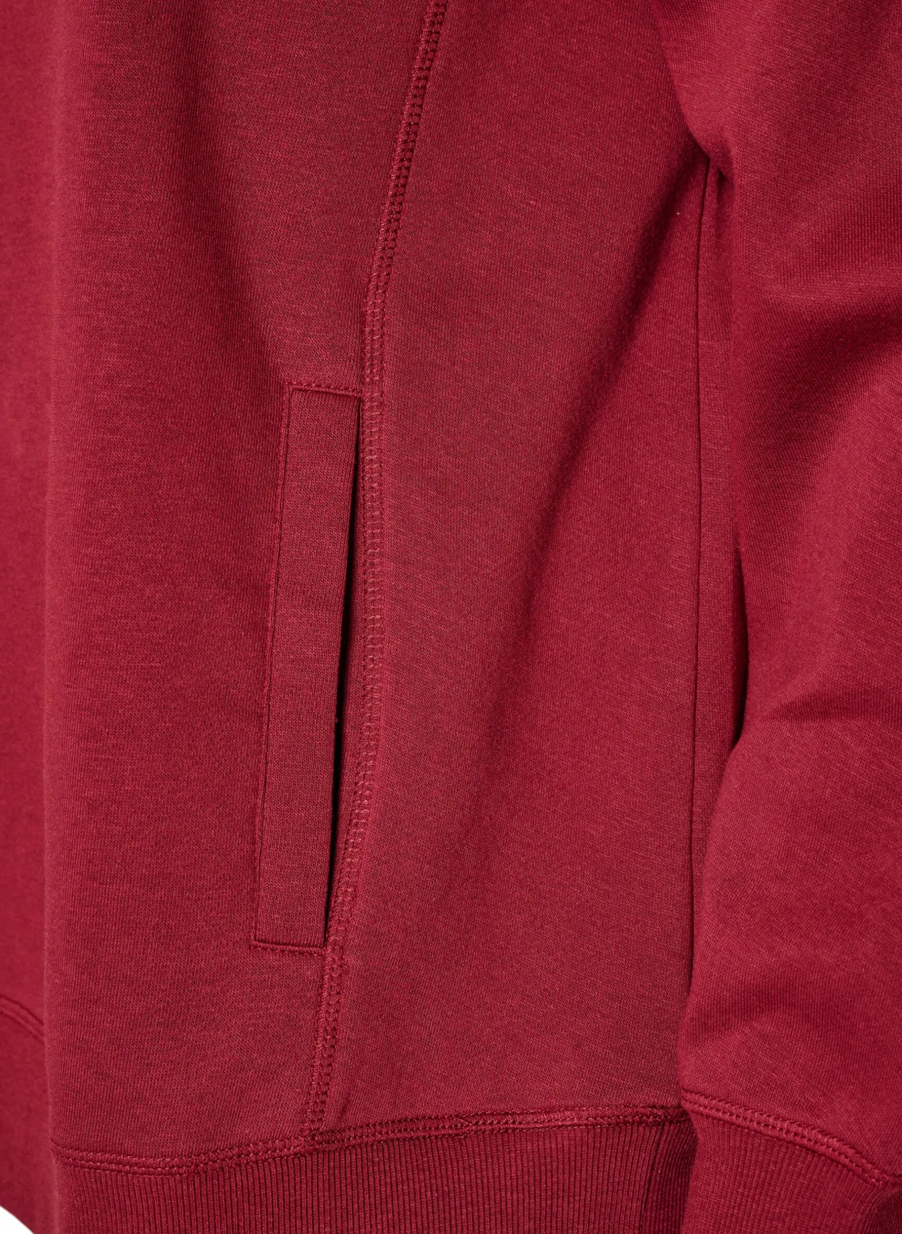 FLASH - Sweatshirt mit Stehkragen und Taschen