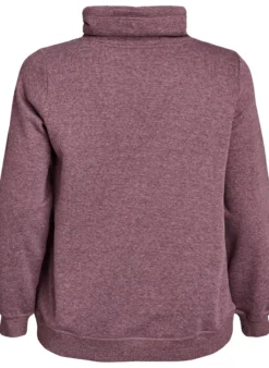 FLASH - Sweatshirt mit Stehkragen und Taschen