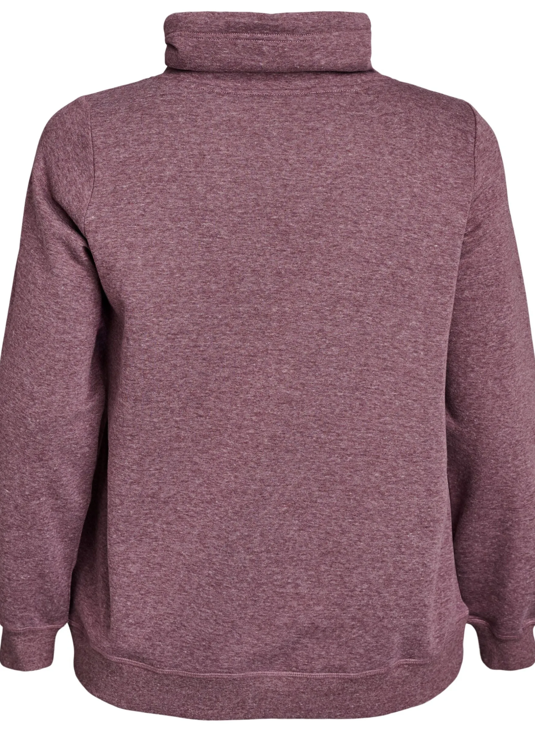 FLASH - Sweatshirt mit Stehkragen und Taschen
