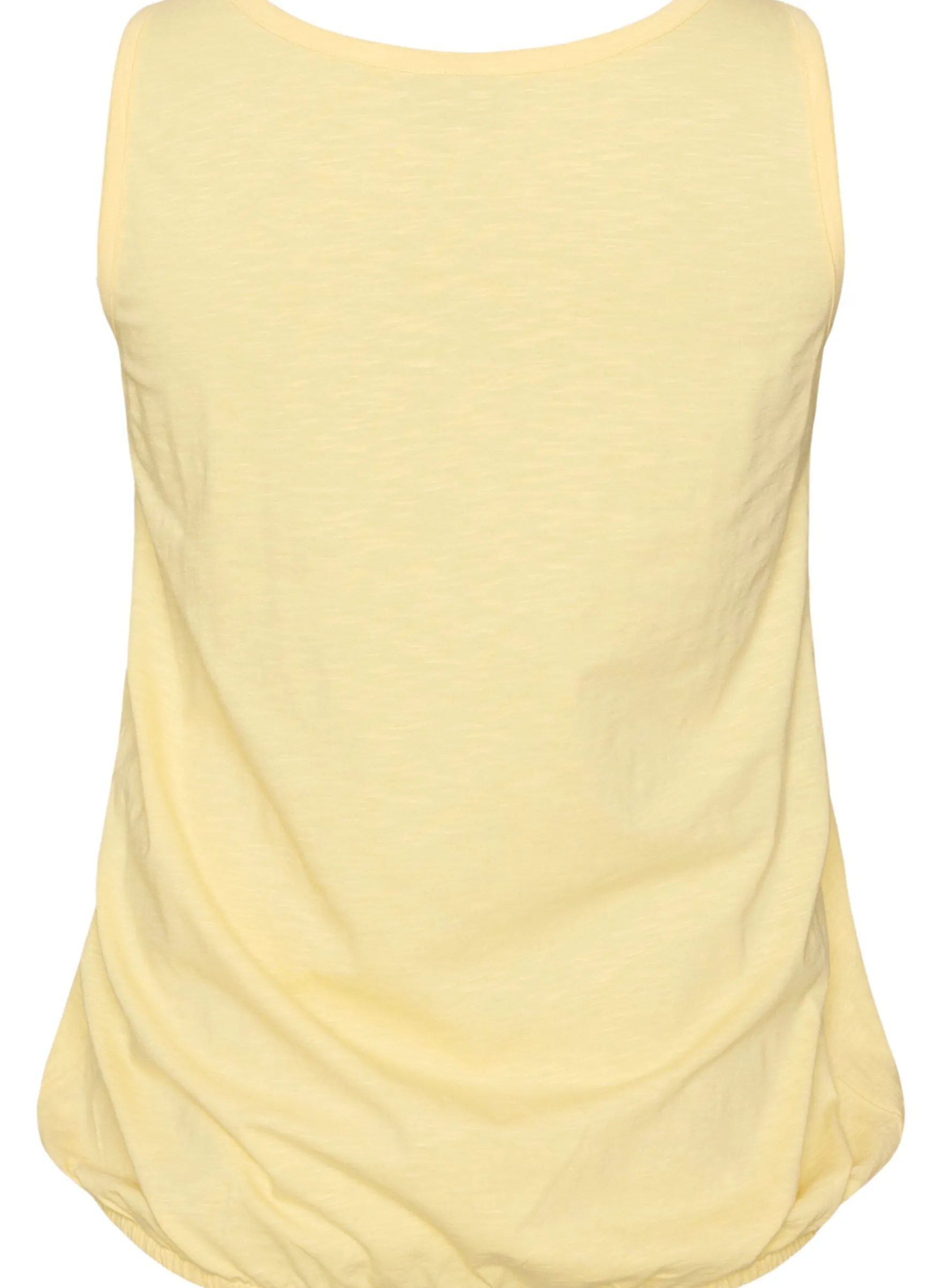 FLASH - Tanktop aus Bio-Baumwolle mit V-Ausschnitt und Knöpfen