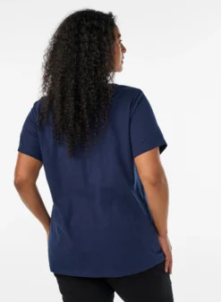 FLASH - T-Shirt mit Knopfleiste